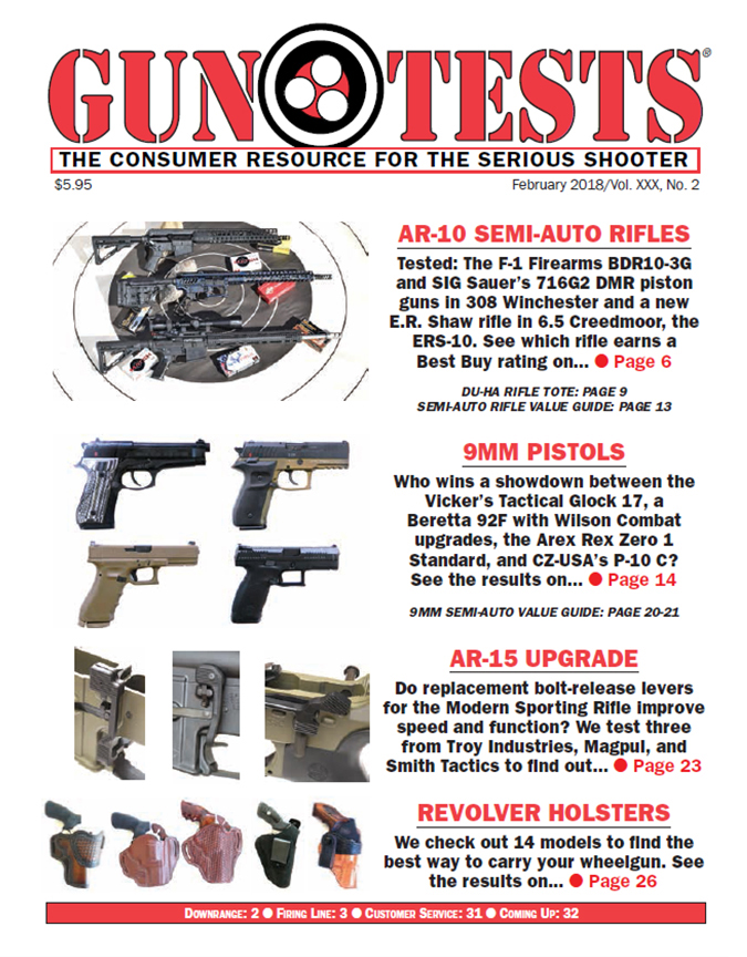 Gun-Tests February 01, 2018 Issue Cover