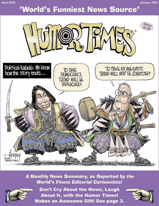 Humor-Times January 01, 2020 Issue Cover