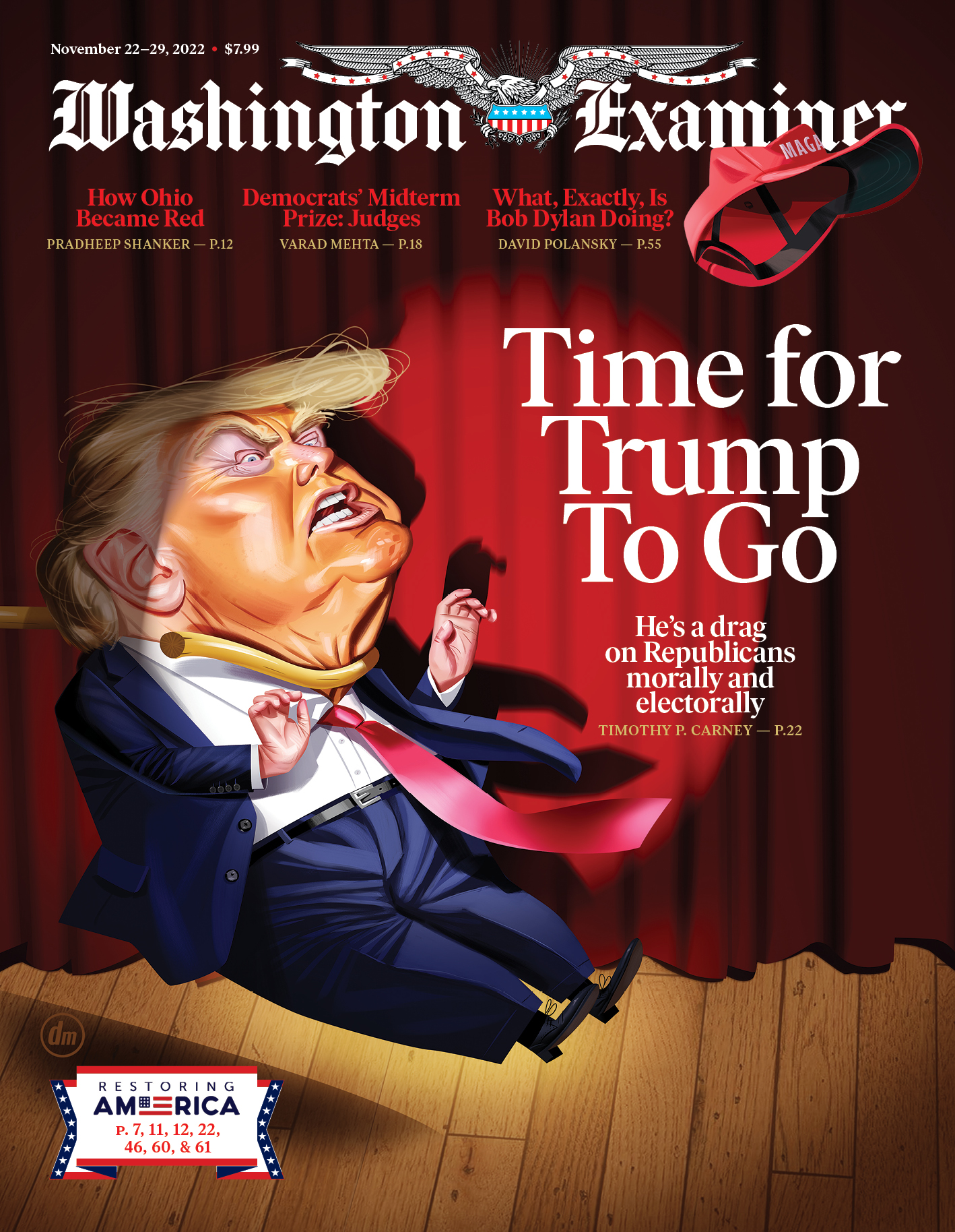 Washington-Examiner November 22, 2022 Issue Cover