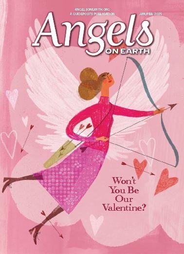 Angels on Earth January 01, 2025 Issue Cover