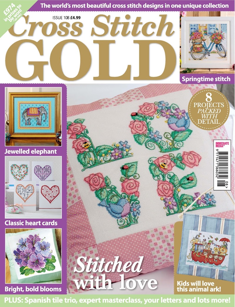Cross-Stitch-Gold January 01, 2014 Issue Cover