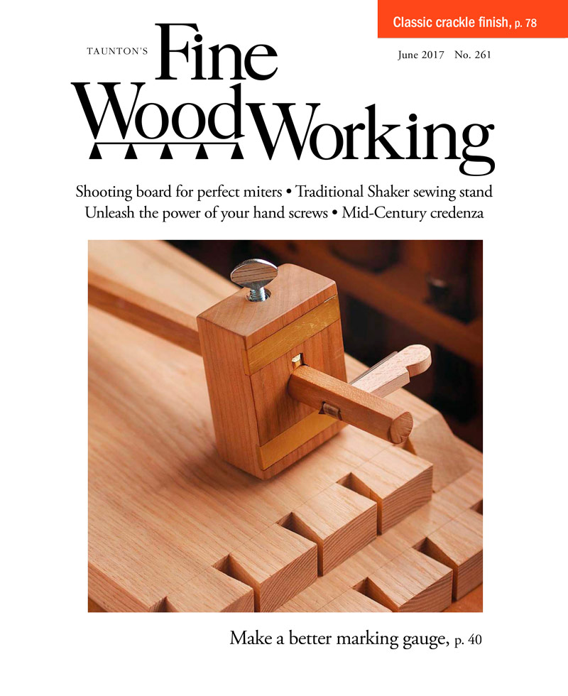 Fine-Woodworking May 01, 2017 Issue Cover