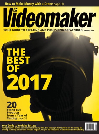 Videomaker January 01, 2018 Issue Cover
