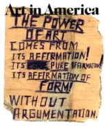 Art-In-America November 01, 2014 Issue Cover