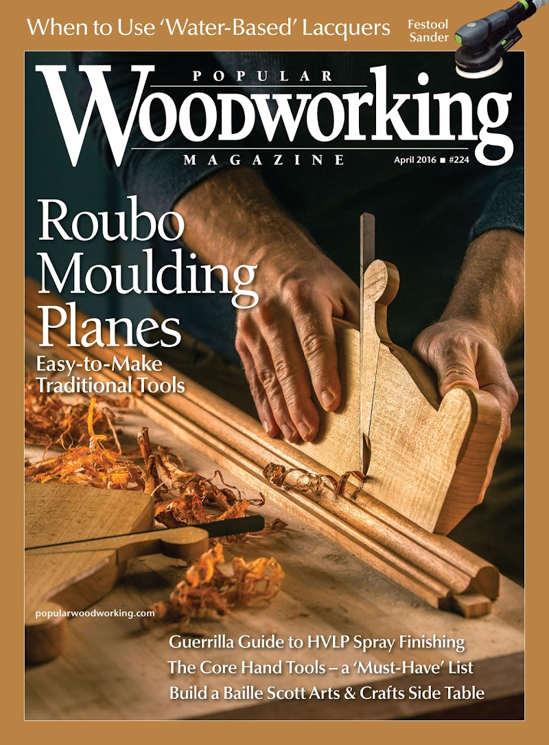 Popular-Woodworking March 01, 2016 Issue Cover