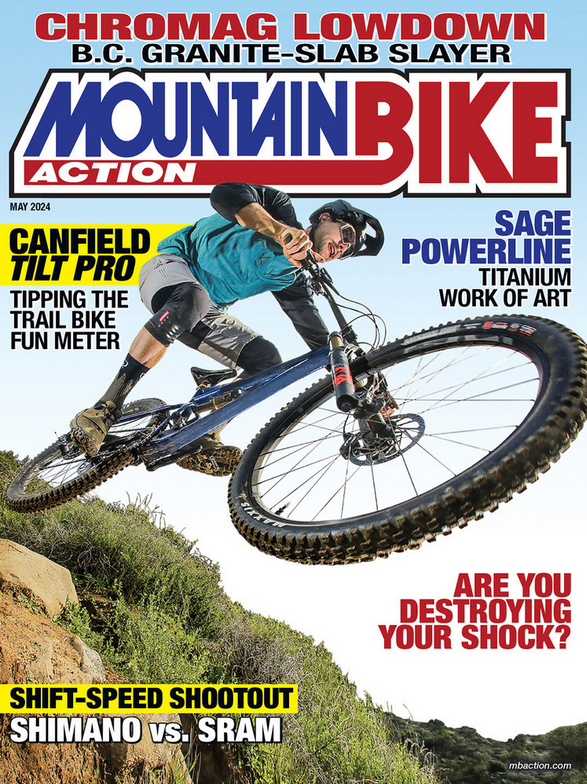 Mountain-Bike-Action May 01, 2024 Issue Cover