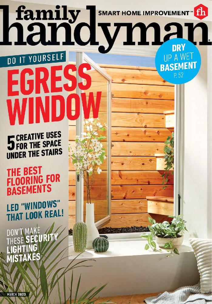 The-Family-Handyman March 01, 2023 Issue Cover