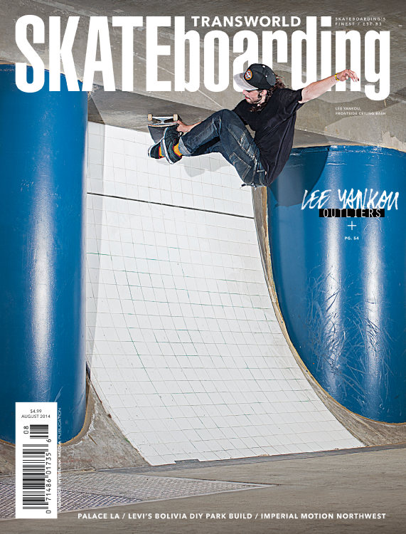 Transworld-SKATEboarding August 01, 2014 Issue Cover