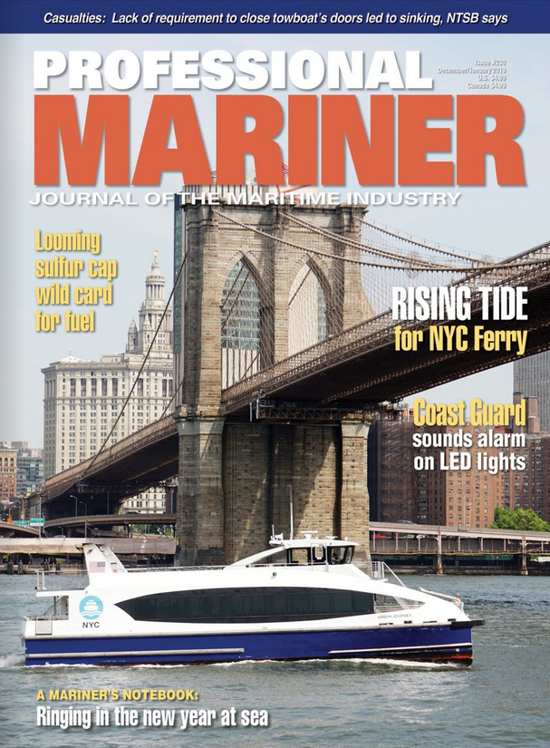 Professional-Mariner December 01, 2018 Issue Cover