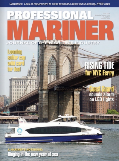 Professional Mariner December 01, 2018 Issue Cover