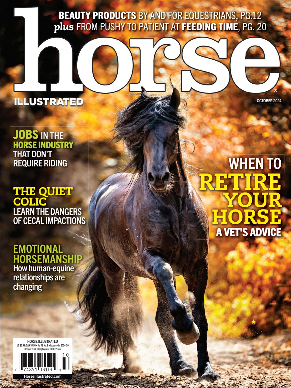 Horse-Illustrated October 01, 2024 Issue Cover
