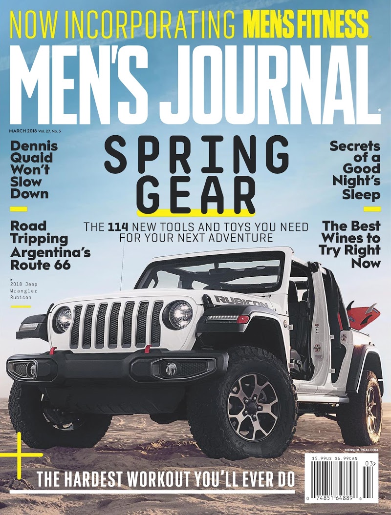 Mens-Journal March 01, 2018 Issue Cover