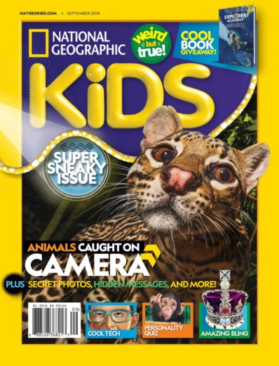 National Geographic Kids September 01, 2018 Issue Cover