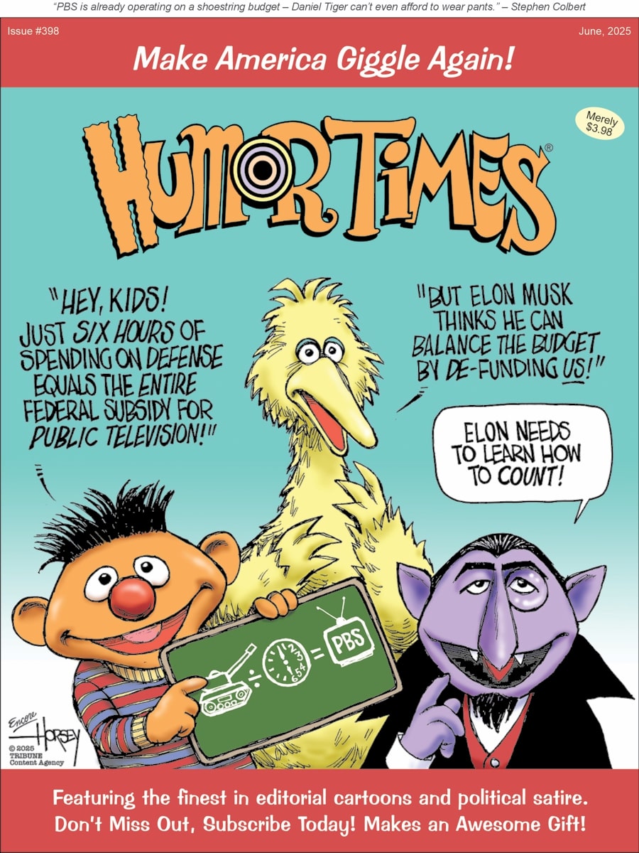 Humor-Times June 01, 2025 Issue Cover