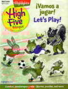 Highlights-High-Five-Bilingue April 01, 2022 Issue Cover