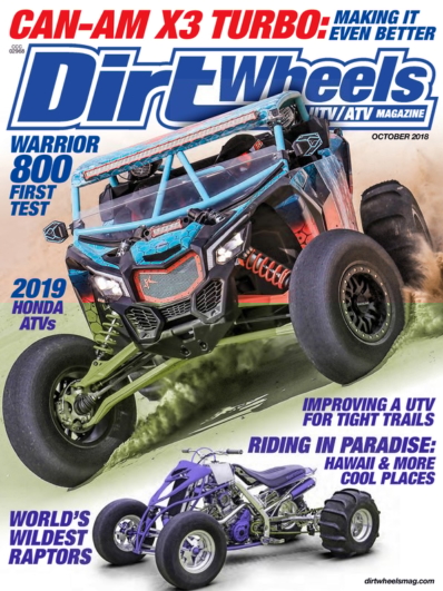 Dirt Wheels October 01, 2018 Issue Cover