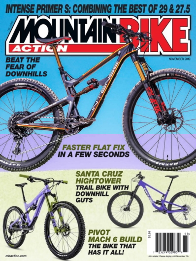 Mountain Bike Action November 01, 2019 Issue Cover