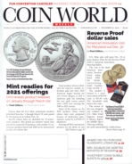 Coin-World-Weekly December 21, 2020 Issue Cover