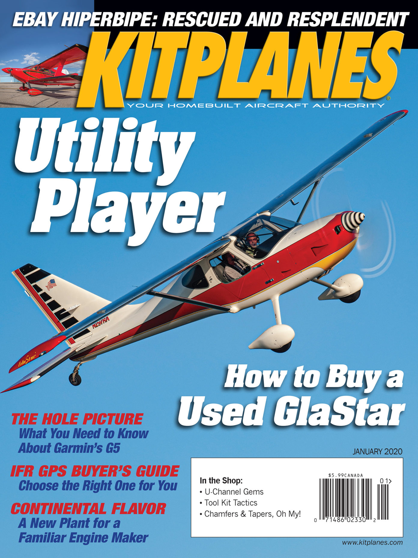 Kit-Planes January 01, 2020 Issue Cover
