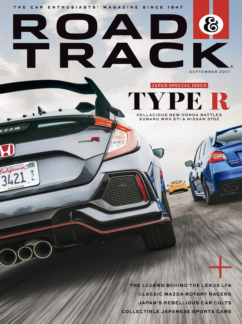 Road-and-Track September 01, 2017 Issue Cover