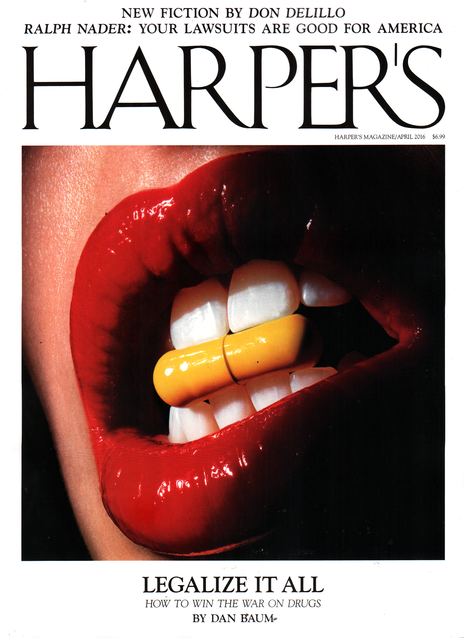 Harpers April 01, 2016 Issue Cover