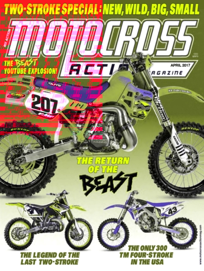 Motocross Action April 01, 2017 Issue Cover