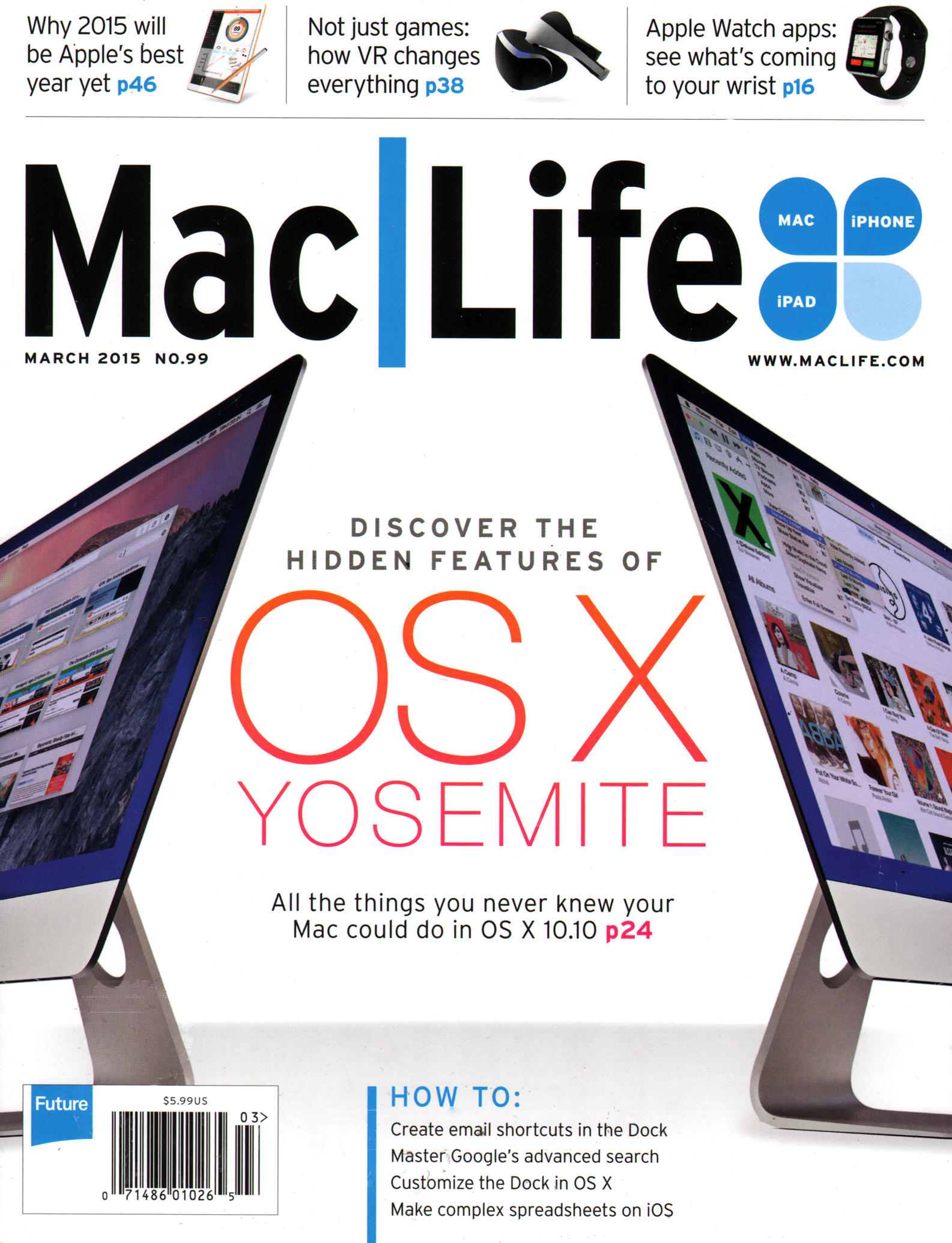 Mac-|-Life March 01, 2015 Issue Cover