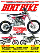 Dirt Bike October 01, 2024 Issue Cover