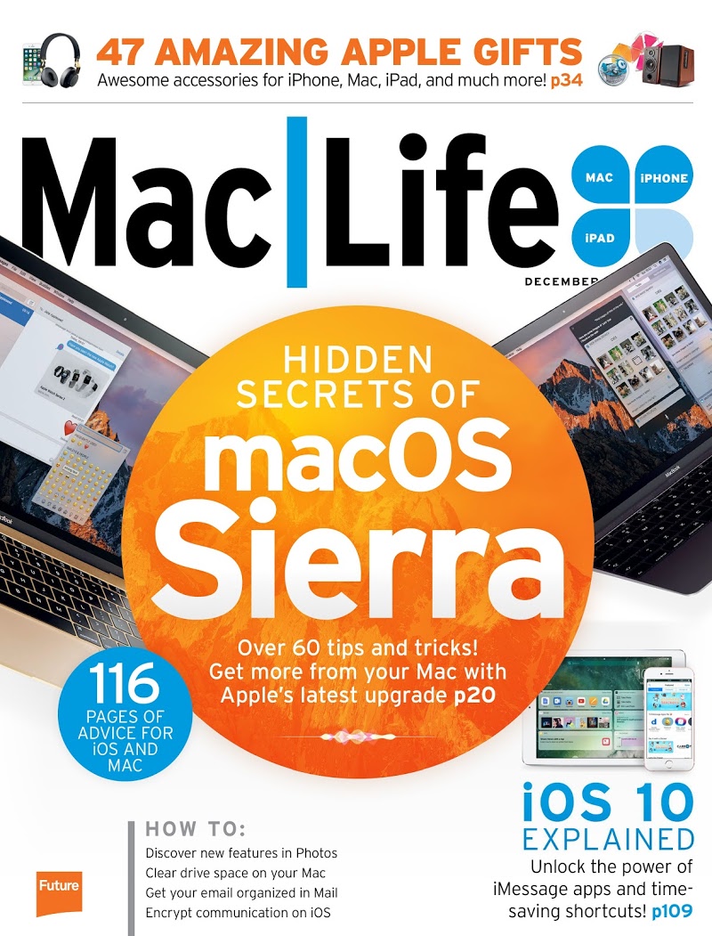 Mac-|-Life December 01, 2016 Issue Cover