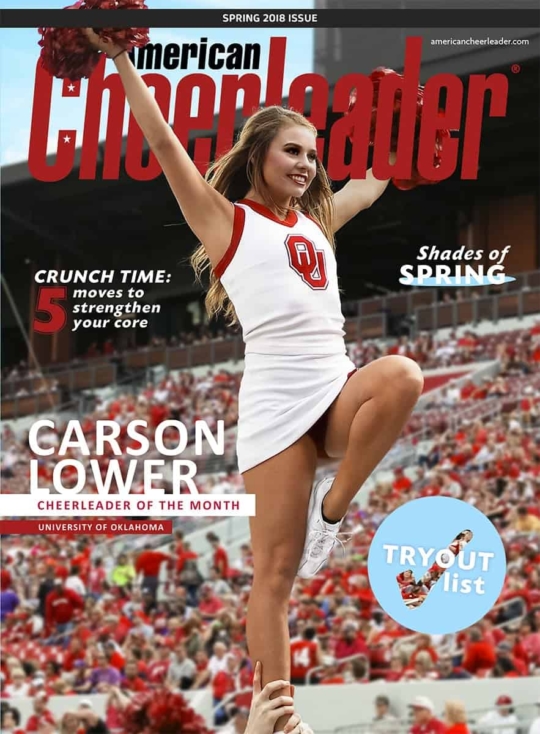 American Cheerleader March 01, 2018 Issue Cover