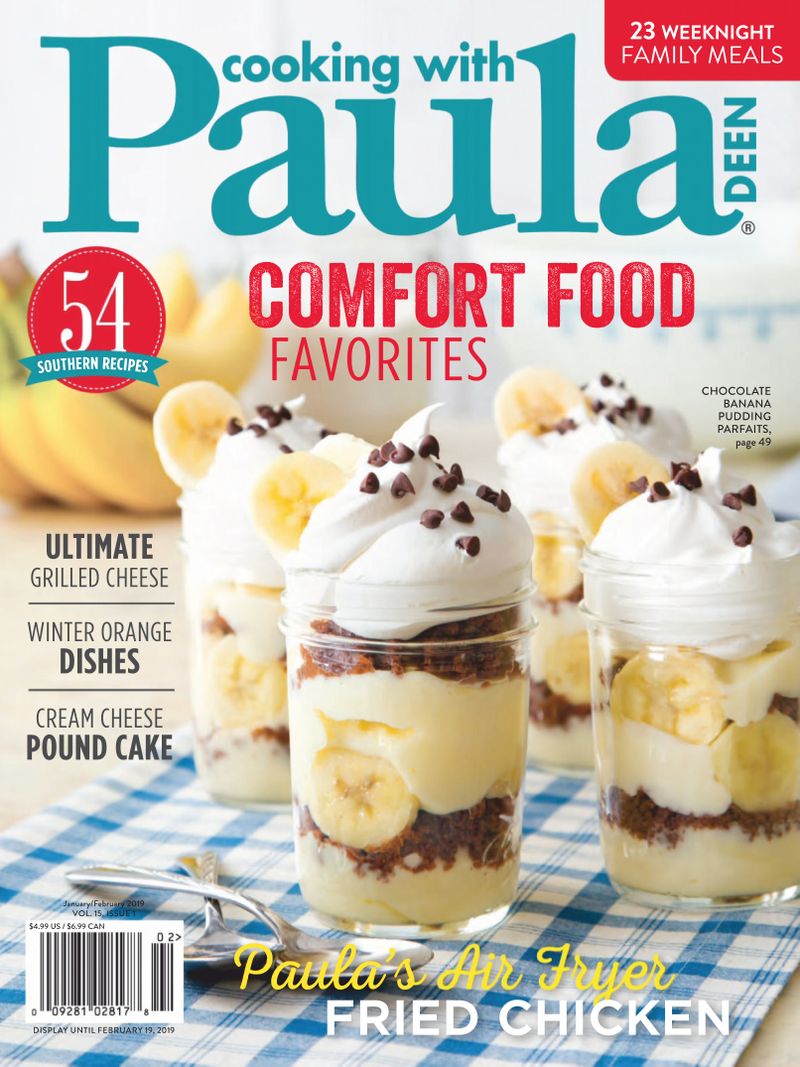 Cooking-With-Paula-Deen January 01, 2019 Issue Cover