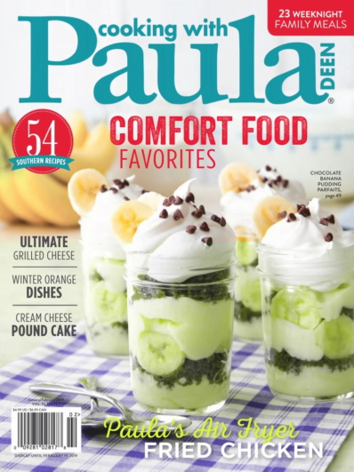 Cooking With Paula Deen January 01, 2019 Issue Cover