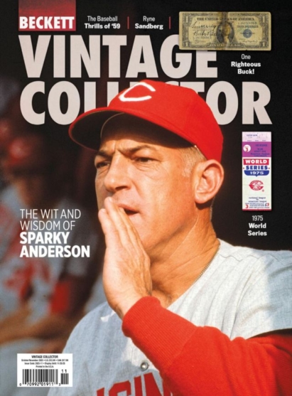 Beckett Vintage Collector October 01, 2025 Issue Cover