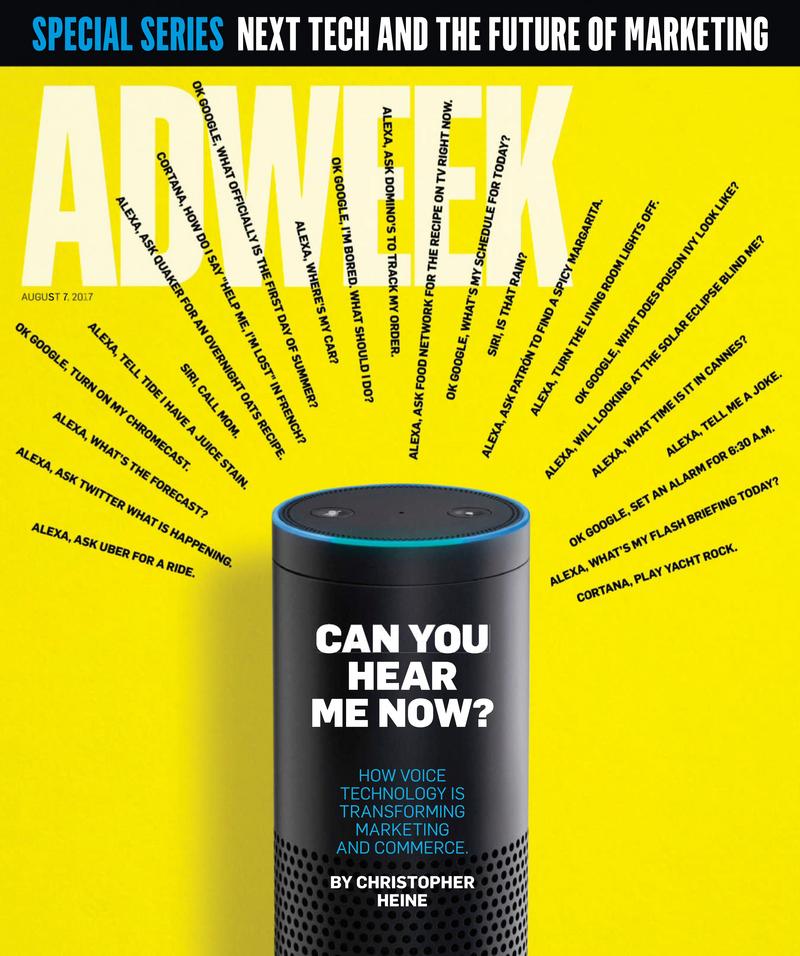 Adweek August 07, 2017 Issue Cover