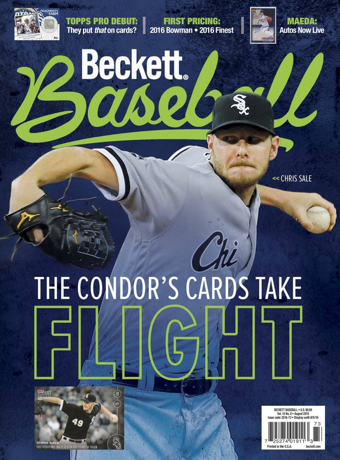 Beckett-Baseball August 01, 2016 Issue Cover