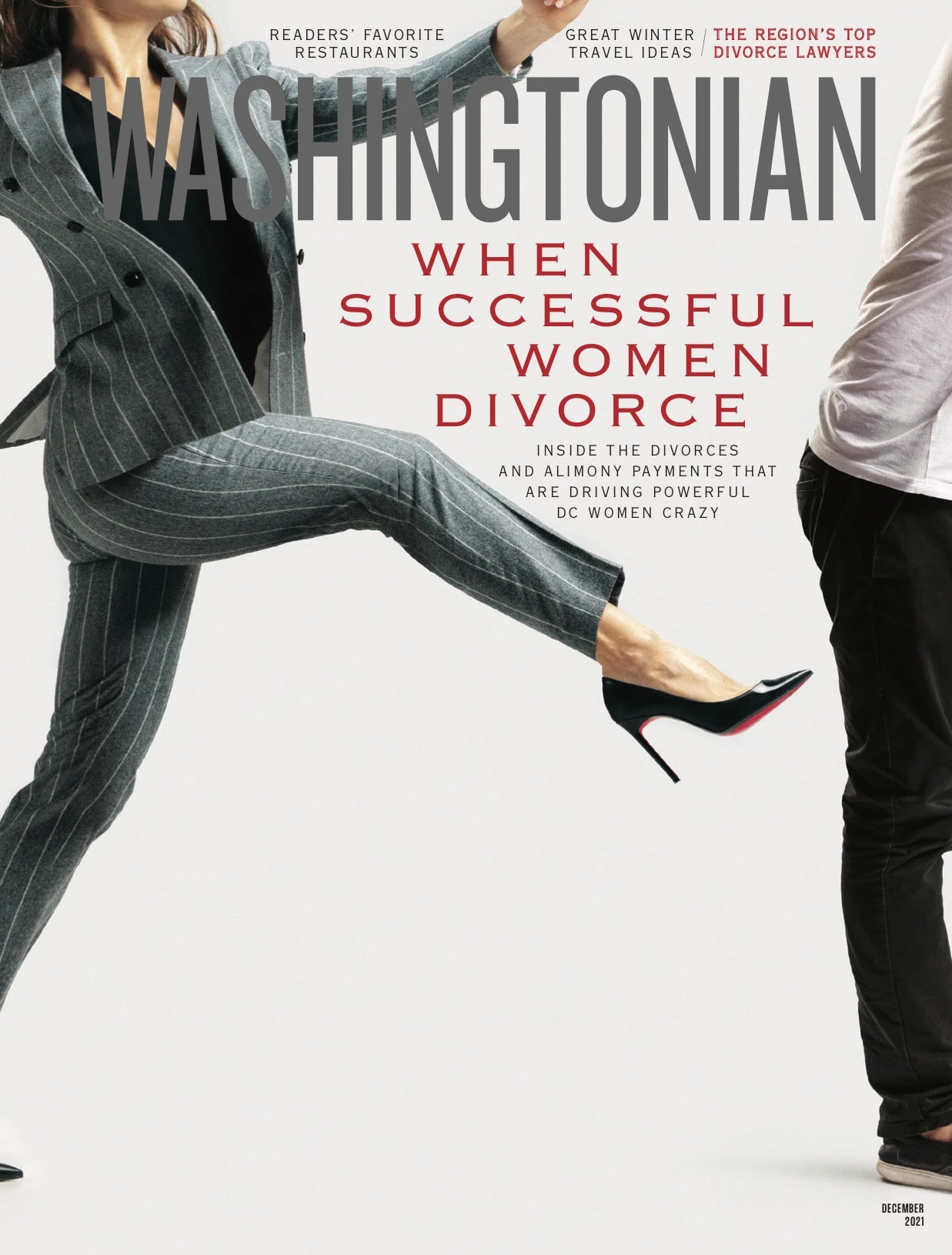 Washingtonian December 01, 2021 Issue Cover