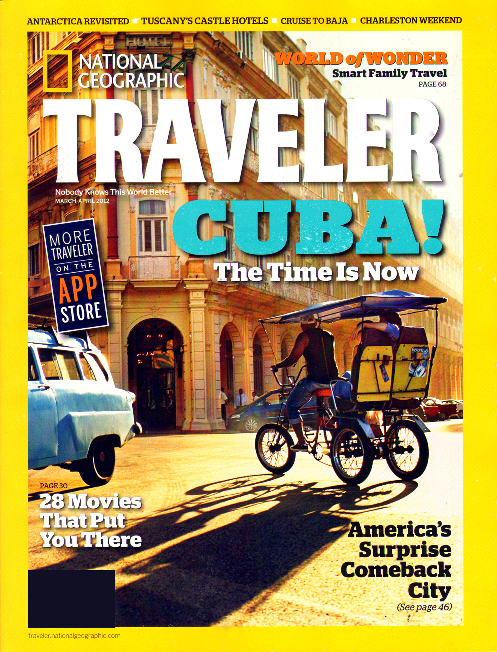 National-Geographic-Traveler March 01, 2012 Issue Cover