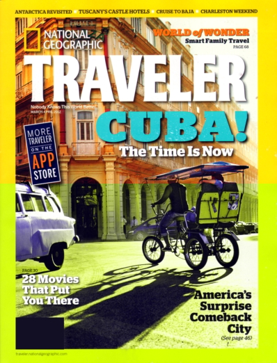National Geographic Traveler March 01, 2012 Issue Cover