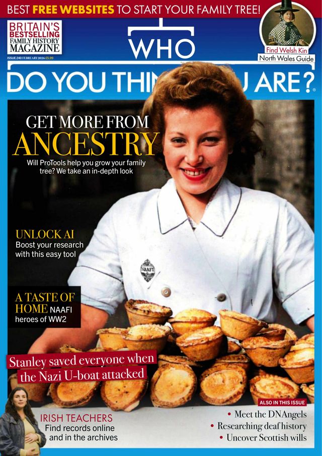 Who Do You Think You Are? February 01, 2026 Issue Cover