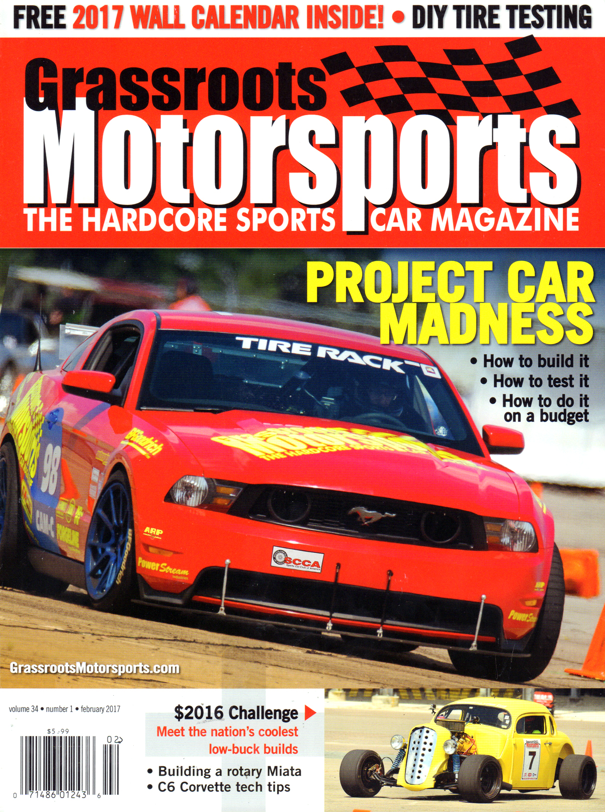 Grassroots-Motorsports February 01, 2017 Issue Cover