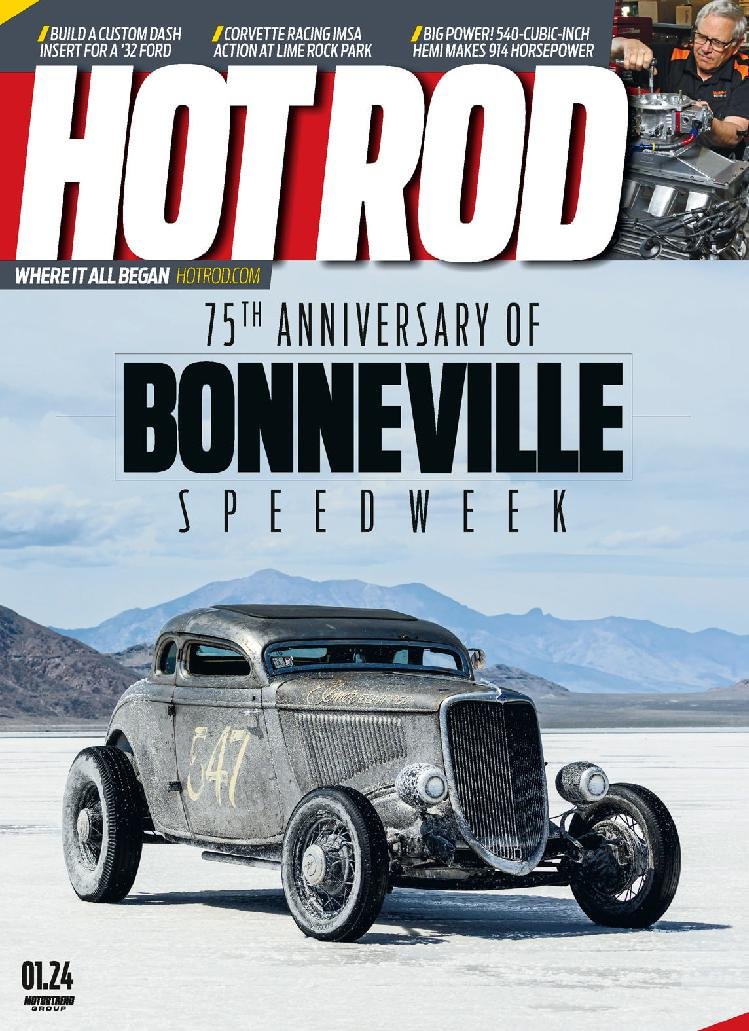 Hot-Rod January 01, 2024 Issue Cover