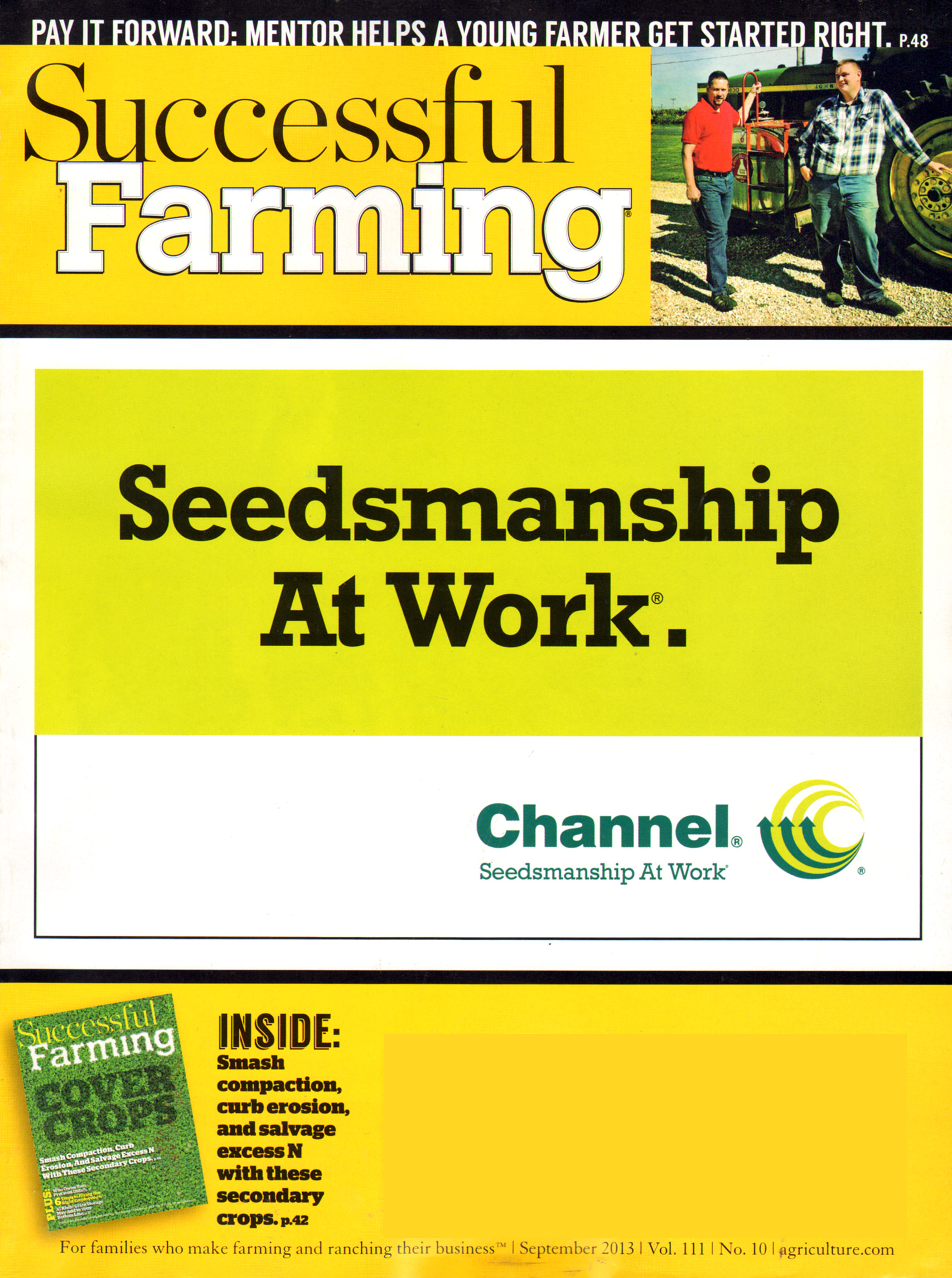 Successful-Farming September 01, 2013 Issue Cover