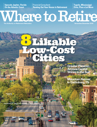 Where-To-Retire November 01, 2018 Issue Cover