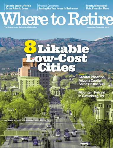 Where To Retire November 01, 2018 Issue Cover