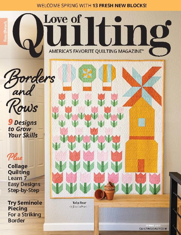 Fons-and-Porters-Love-of-Quilting March 01, 2025 Issue Cover
