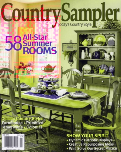 Country Sampler July 01, 2016 Issue Cover