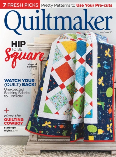 Quiltmaker May 01, 2020 Issue Cover