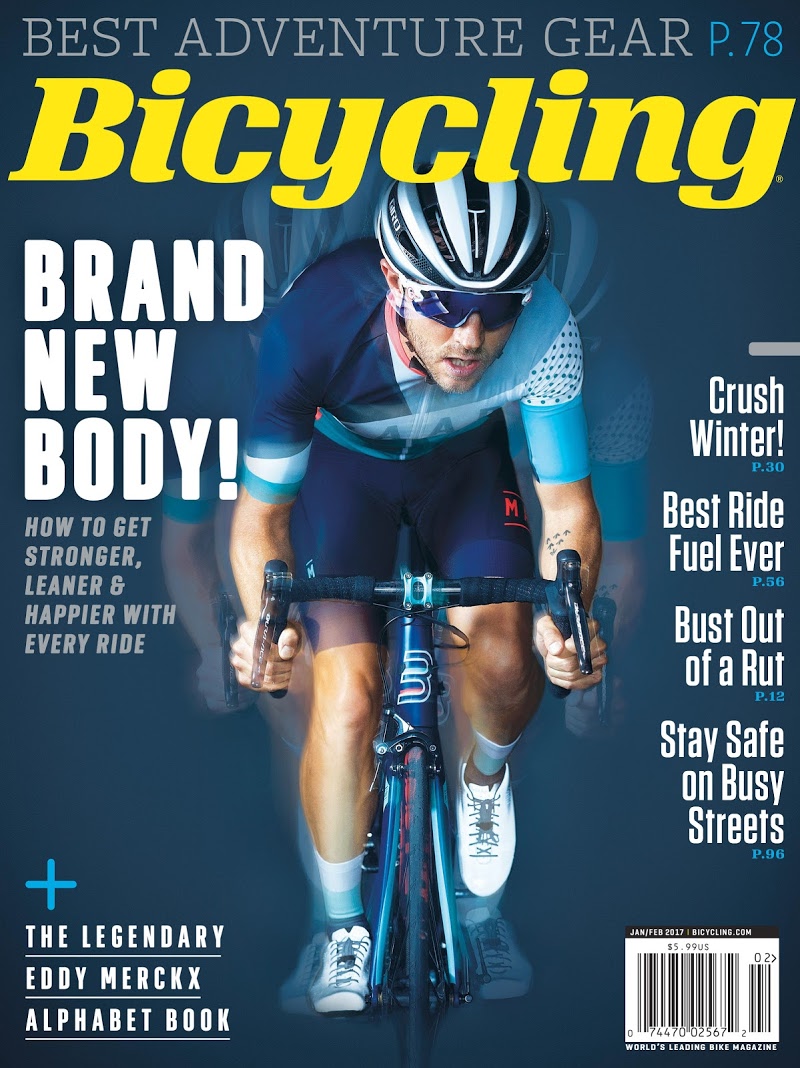 Bicycling January 01, 2017 Issue Cover