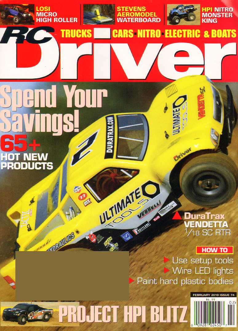 RC-Driver February 01, 2010 Issue Cover