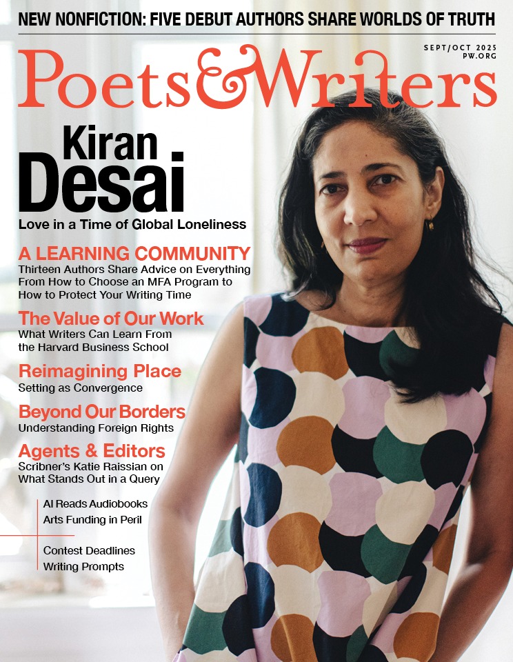 Poets-and-Writers September 01, 2025 Issue Cover